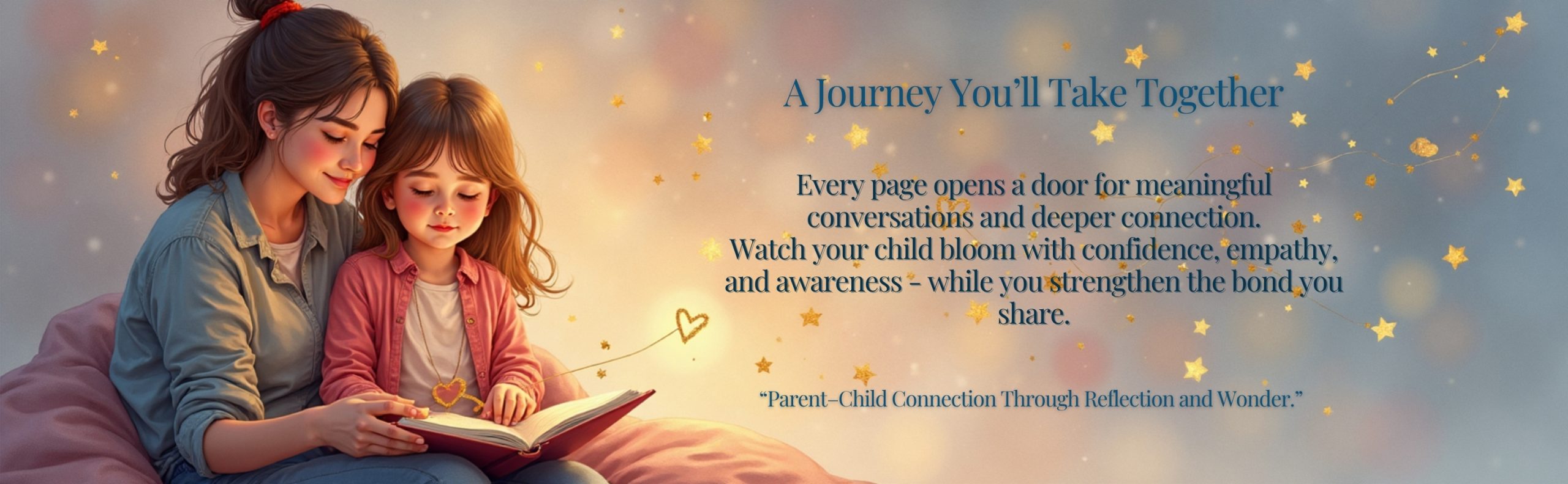 KDP Author A+Content – 8. Banner 4 – “Parent–Child Connect